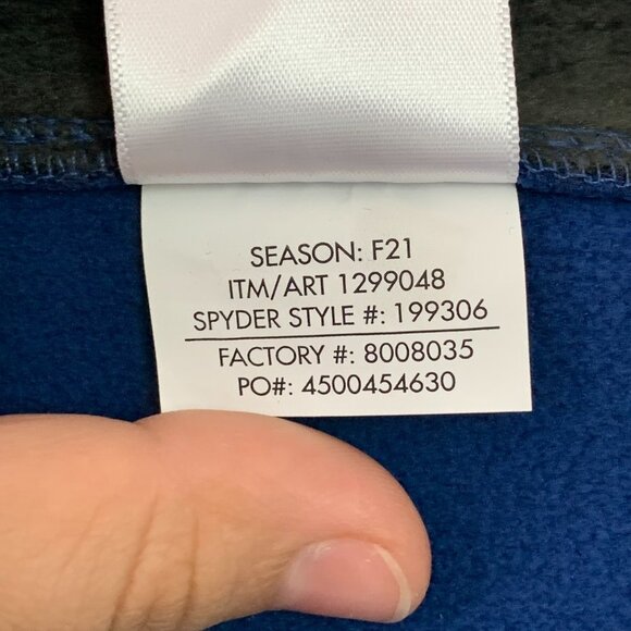 NWT Spyder Men's Outbound Half-Zip Sweatshirt Pullover Size XL - Picture 12 of 12